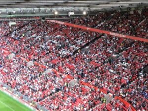 Manchester Uniteds hjemmebane Old Trafford. Billede: Ian Mcallister