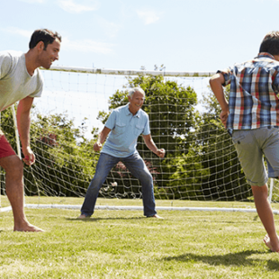 Fodboldmål til haven - mange timers sjov for alle