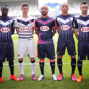 Bordeaux fodboldtrøjer 2015/16
