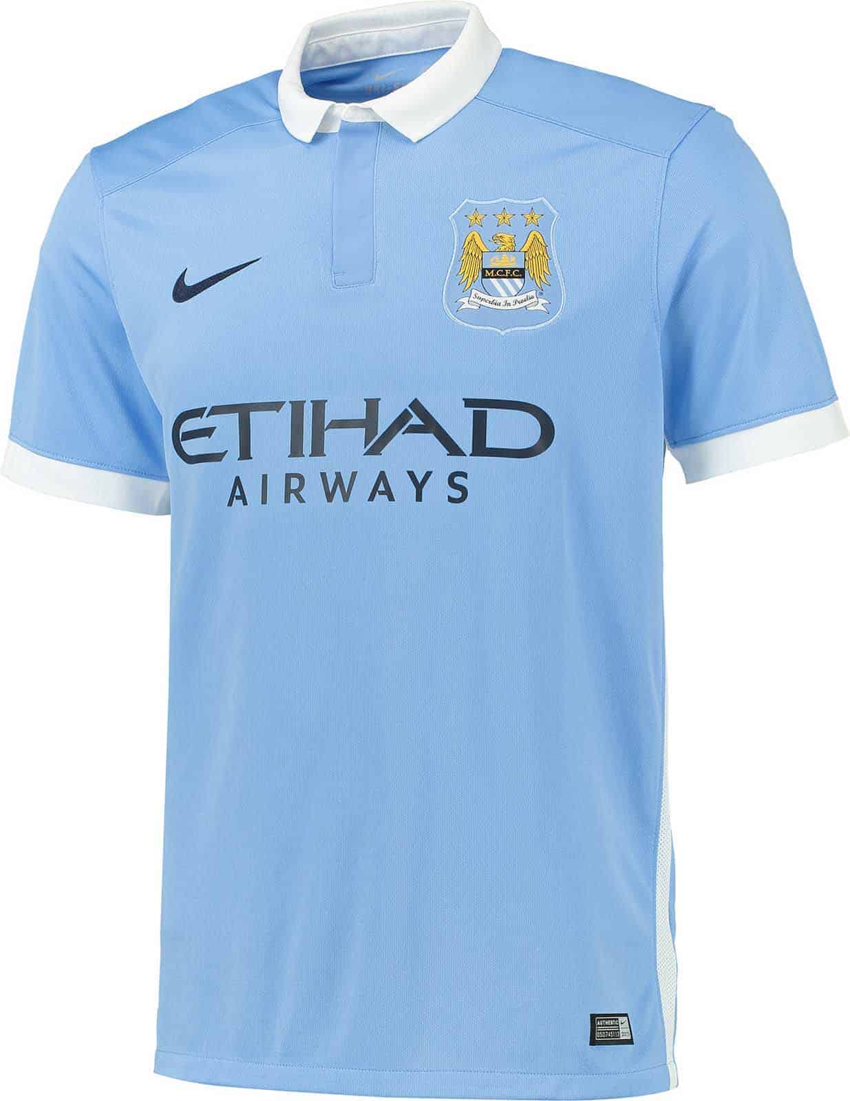 Manchester City hjemmebanetrøje 2015/16