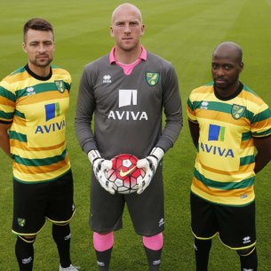 Norwich trøjer 2015/16